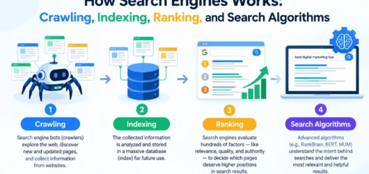How Search Engines Work: A Complete Guide to Crawling, Indexing, Ranking, and Search Algorithms